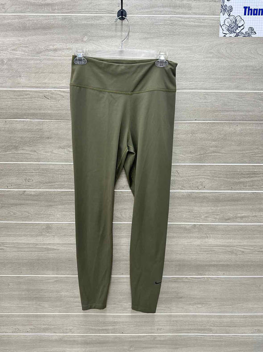 Nike Olive Womens Women Size M Leggings