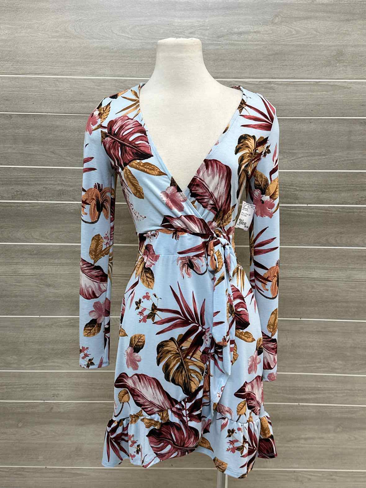 Haute Monde Blue Womens Size 6 Dress