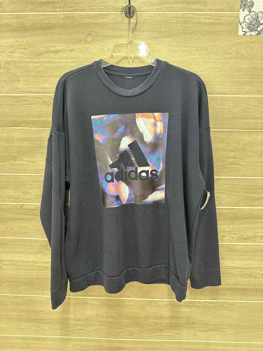 Adidas Blue Womens Women Size 16/18 Sweatshirt