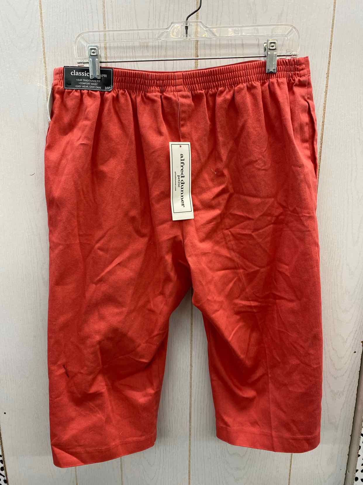 Alfred Dunner Coral Womens Size 16P Pants