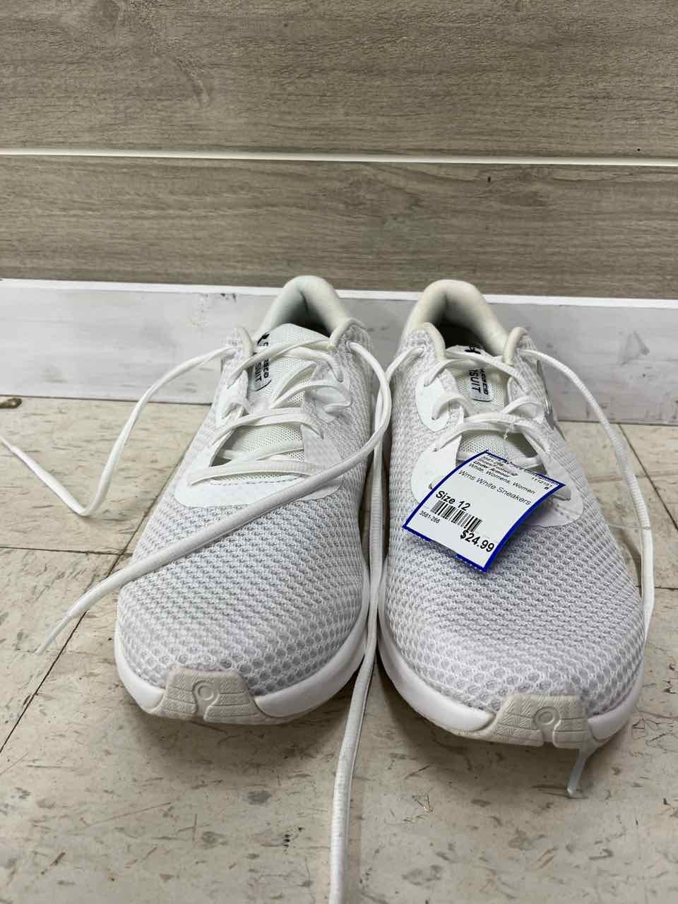 Under Armour US Shoe Size 12 White Womens Shoes/Footwear