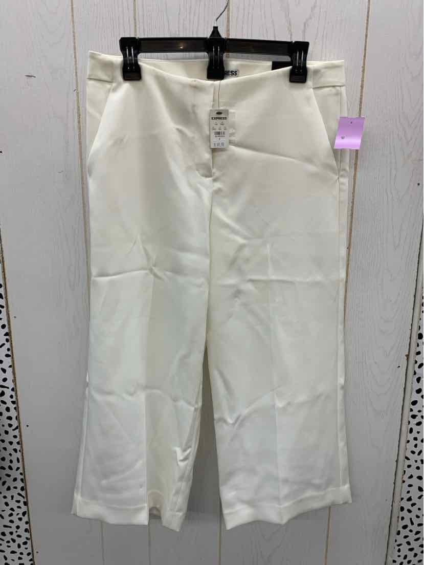 Express Cream Womens Size 8 Pants