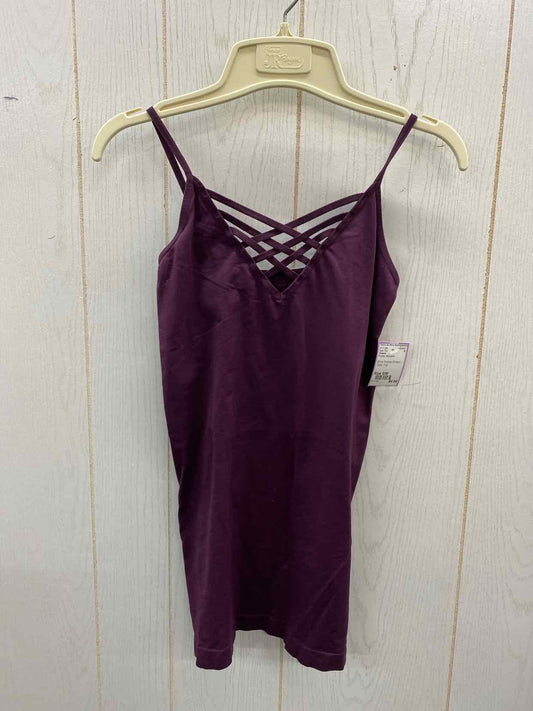 Zenana Purple Womens Size S/M Tank Top