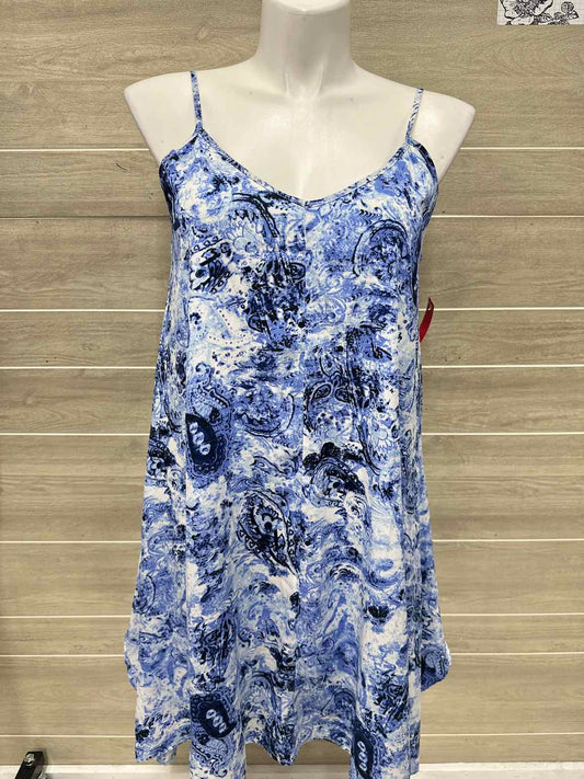Charming Charlie Size 14 Blue Womens Dress