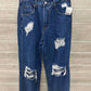 Shein Size 4 Blue Womens Jeans
