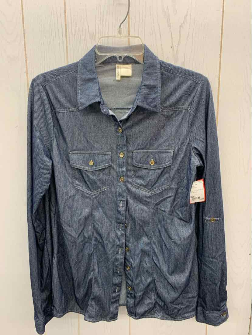 Passport Blue Womens Size L Shirt