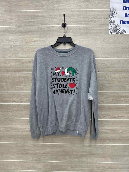 Size M Gray Womens Sweatshirt