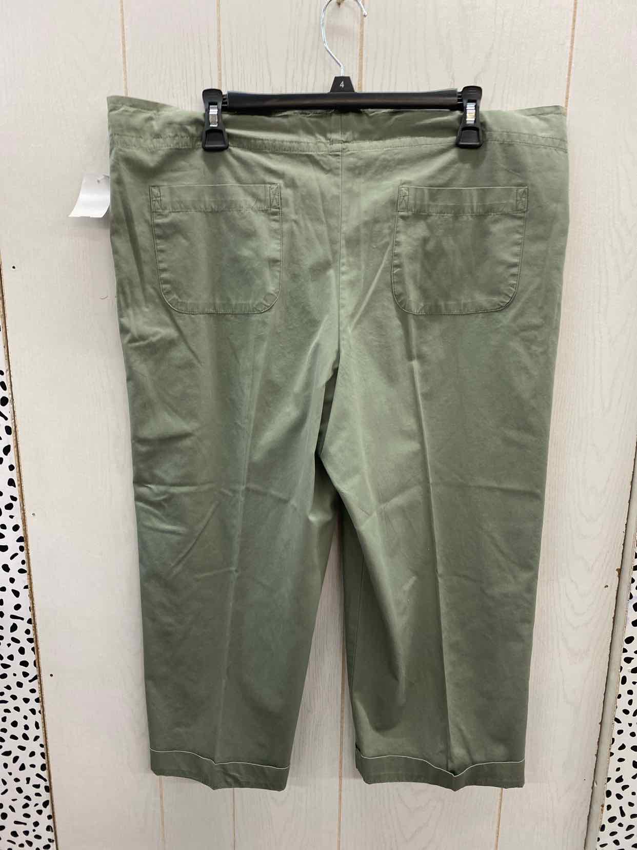 Cherokee Olive Womens Size 10 Pants