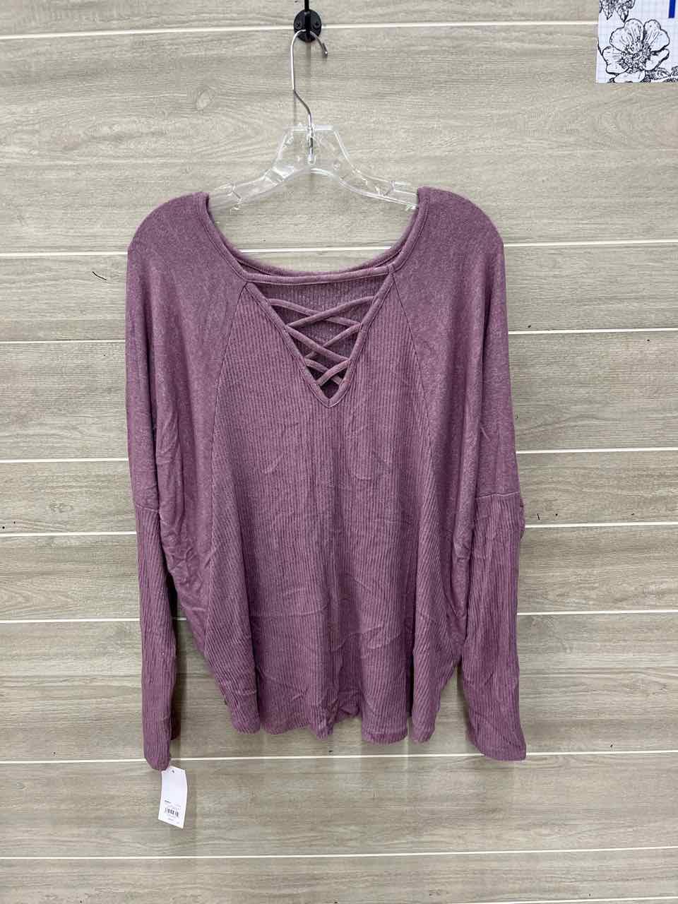 So Size XXL Purple Plus Shirt