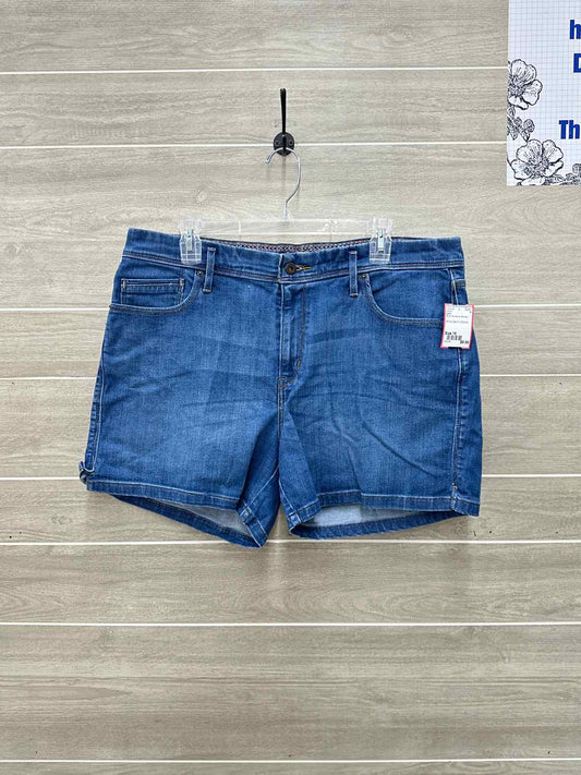 Levis Blue Womens Women Size 16 Shorts