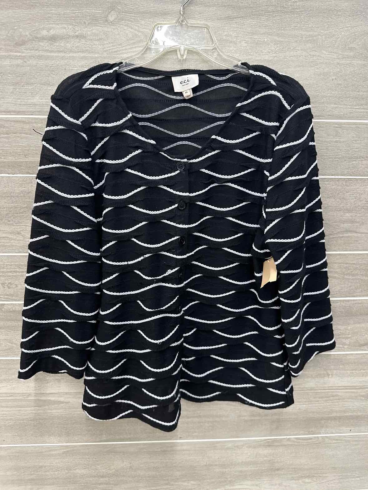 eci Black Womens Size XL Shirt