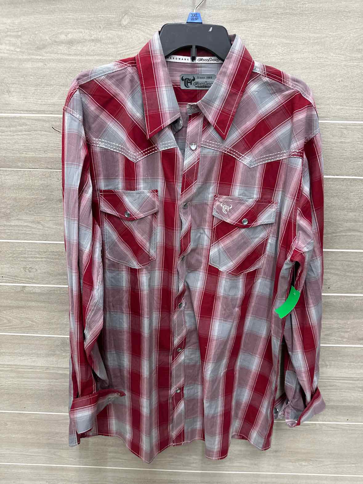 Cowboy Hardware Size L Men Mens Shirt