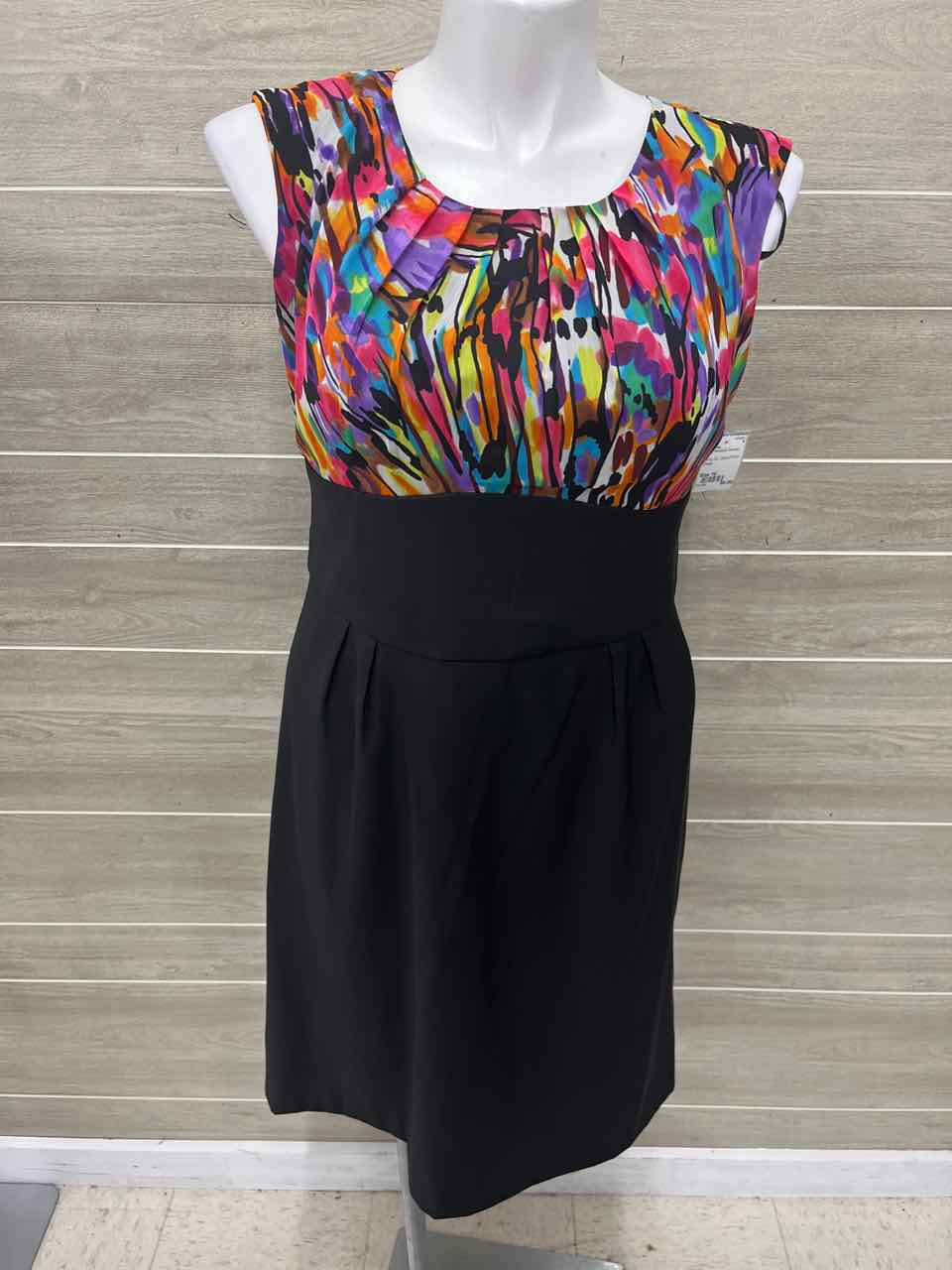 AB Studio Size 16 Black Womens Dress