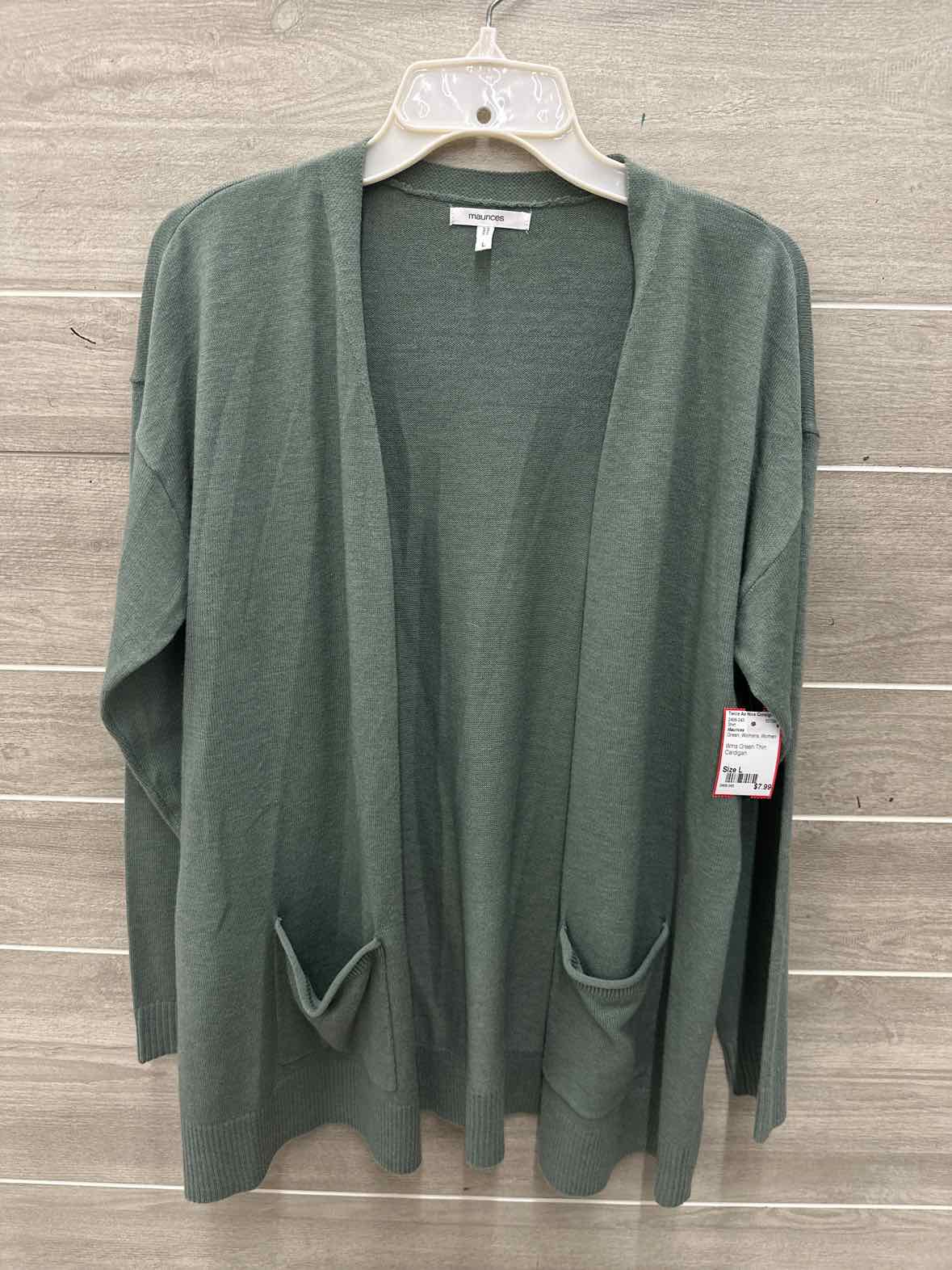 Maurices Size L Green Womens Shirt