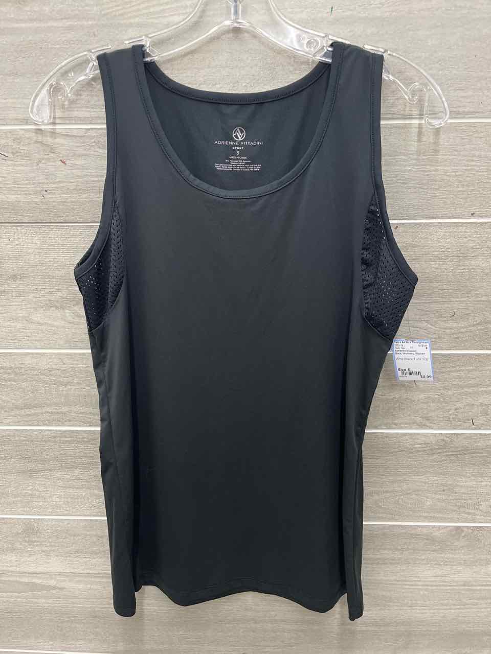 Adrienne Vittadini Size S Black Womens Tank Top