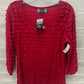 Slinky Size M Red Womens Shirt