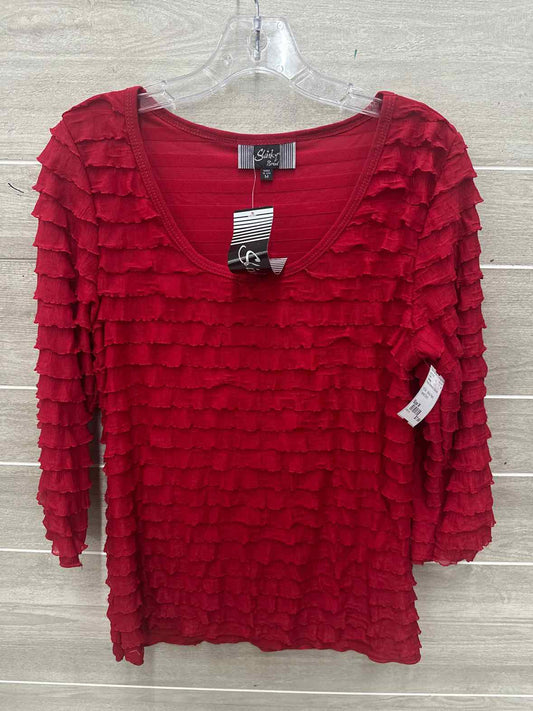 Slinky Size M Red Womens Shirt