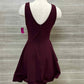 B. Darlin Burgundy Womens Size 7/8 Dress