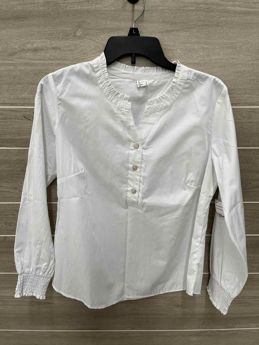 White Womens Women Size M Shirt