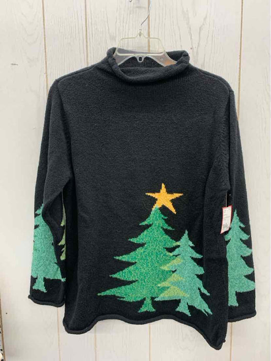 Black Womens Size L/XL Sweater