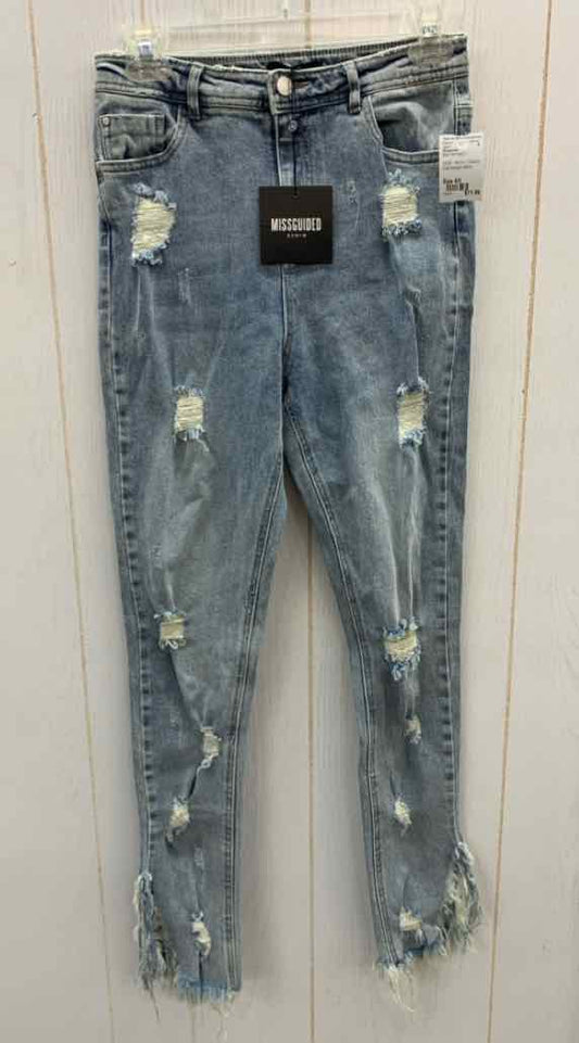 Missguided Blue Womens Size 4/6 Jeans