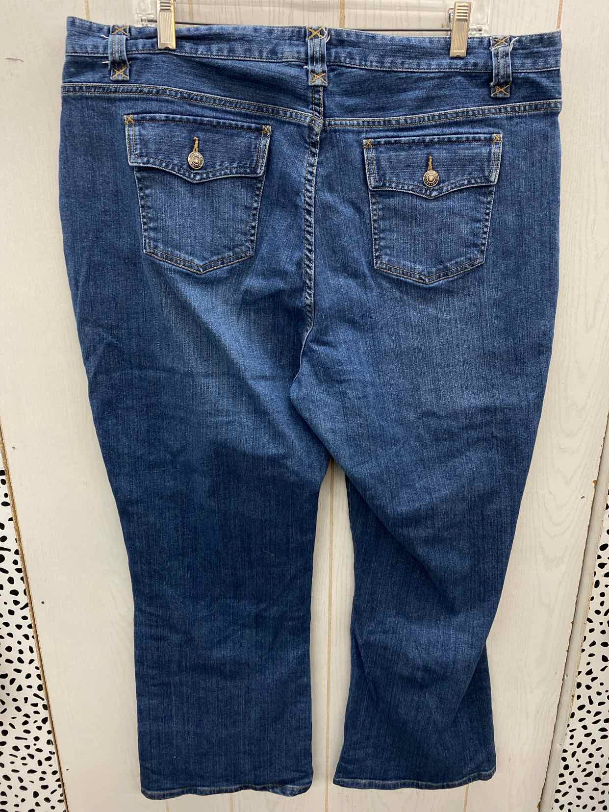 CJ Banks Blue Womens Size 18W Jeans