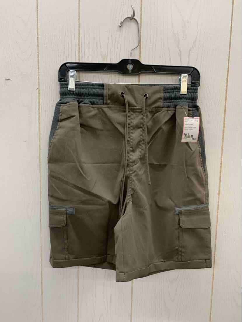 Taupe Womens Size M Shorts