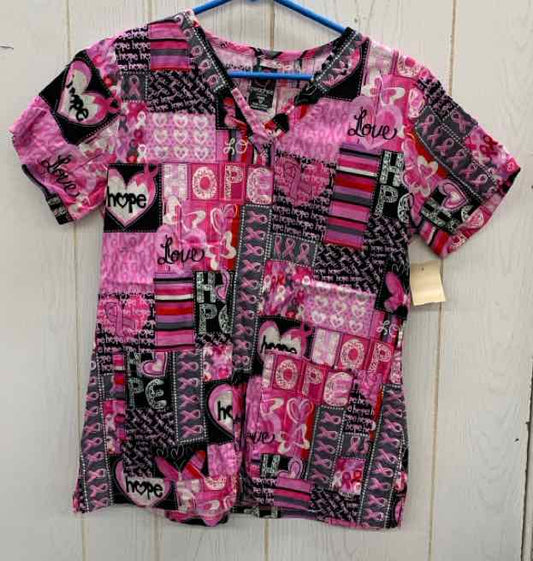 Womens Size M Scrub Top