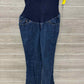 DUO Size M Blue Maternity Jeans