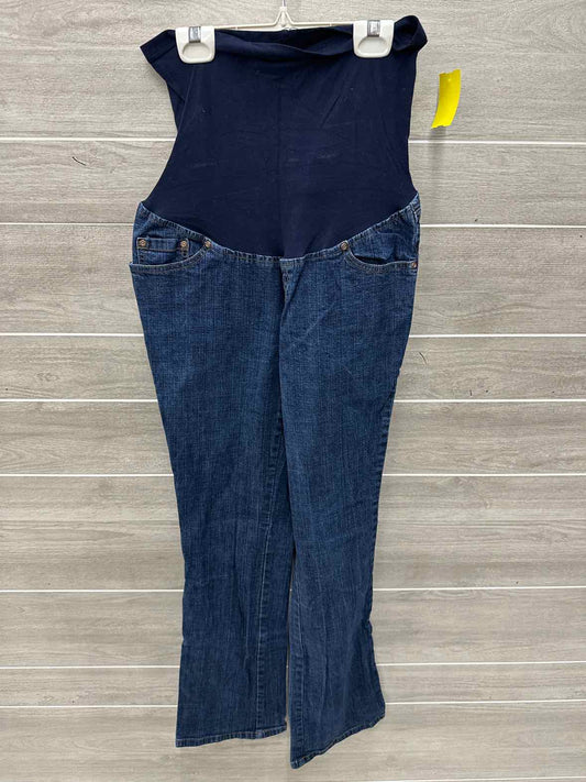 DUO Size M Blue Maternity Jeans