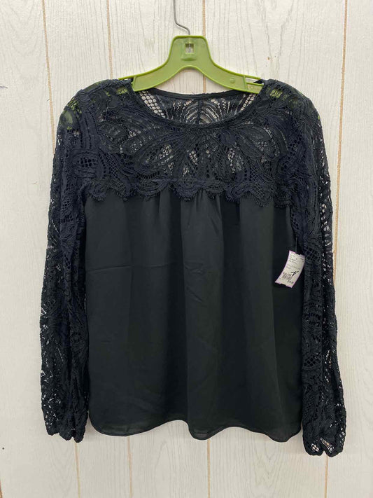 Lilly Pulitzer Black Womens Size XXS Shirt