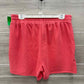 Coco + Carmen Size L/XL Coral Womens Shorts