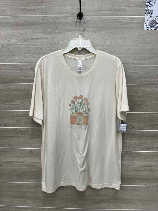 Size XL Cream Womens Shirt