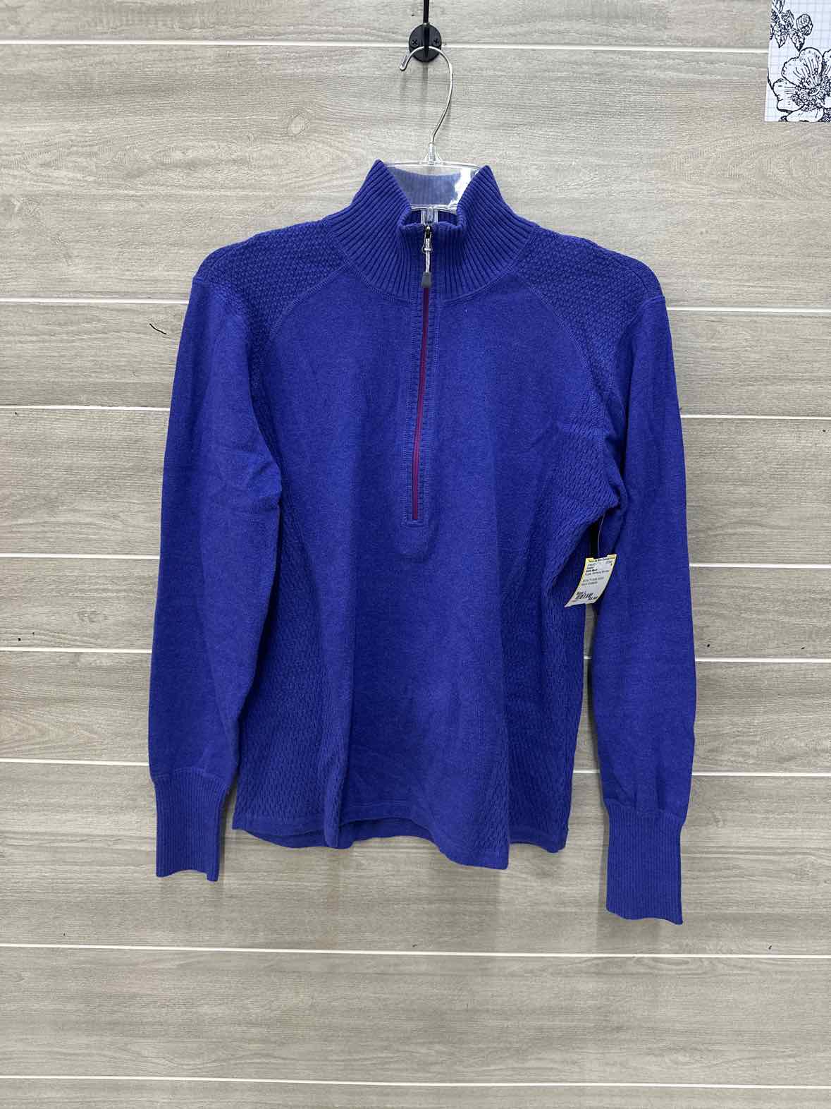 Eddie Bauer Purple Womens Women Size L Sweater
