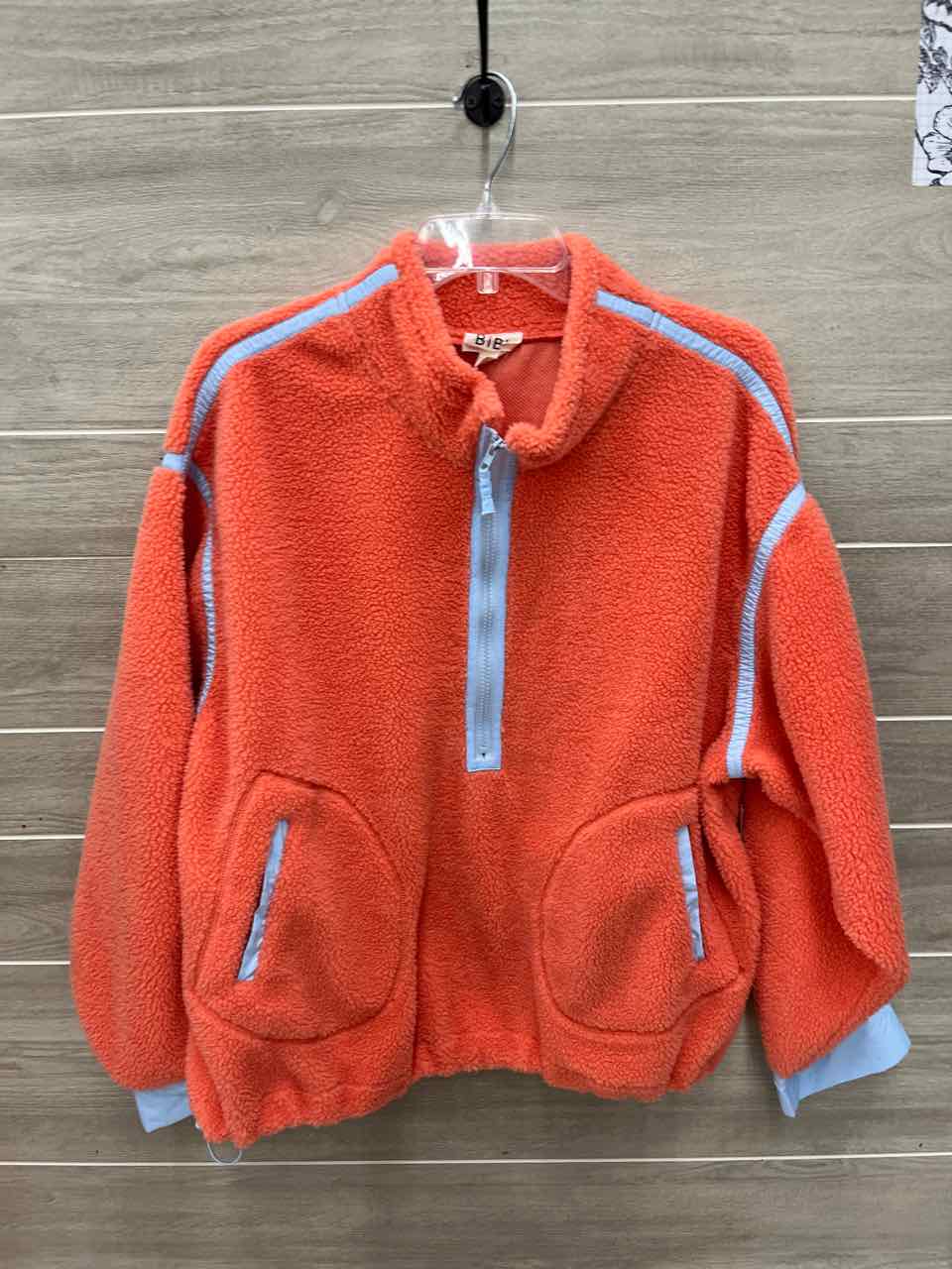 Bibi Size XL Orange Womens Sweatshirt