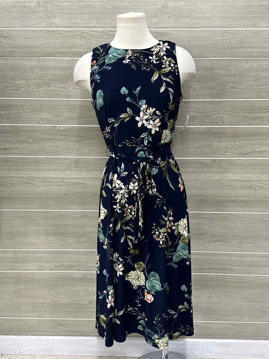 Anne Klein Navy Womens Size 4/6 Dress