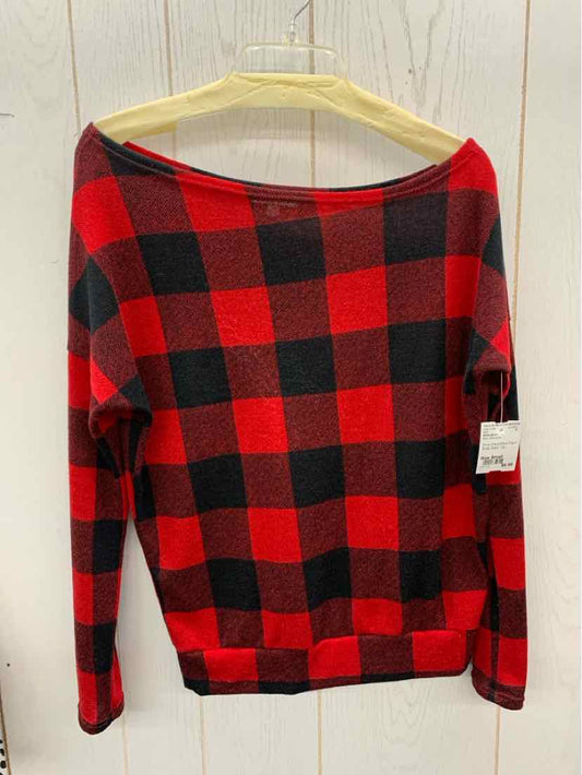 White Birch Red Womens Size Small Shirt