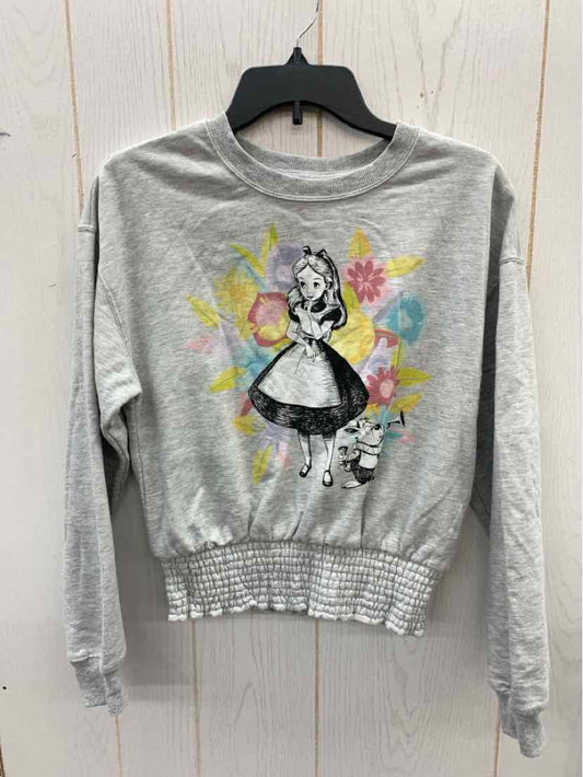 Disney Gray Junior Size M Sweatshirt