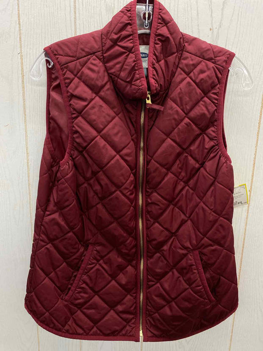 Old Navy Burgundy Womens Size M Vest