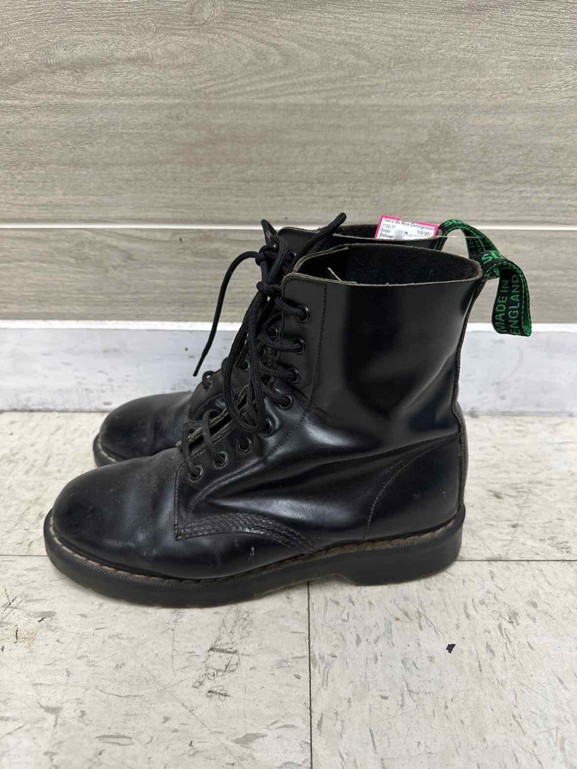 Solovair US Shoe Size 9 Black Womens Boots