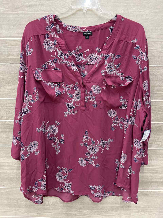 Torrid Size 5X Pink Plus Shirt