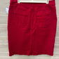 Liz Claiborne Size 12 Red Womens Skirt