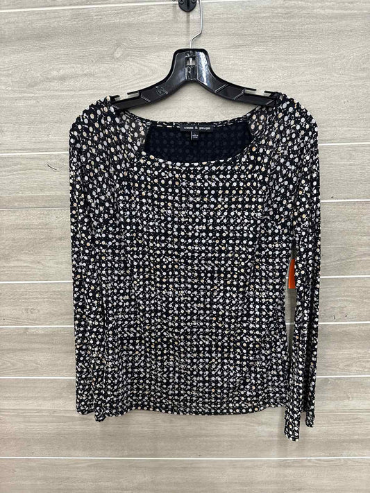 Cable & Gauge Size L Black Womens Shirt