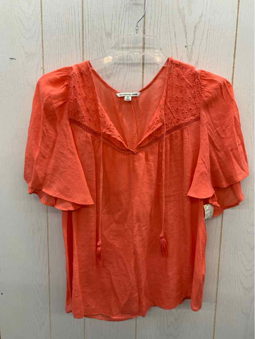 Zac & Rachel Coral Womens Size 1X Shirt