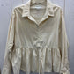 American Eagle Cream Womens Size M/L Shirt