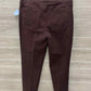 Chico's Size 10/12 Brown Womens Pants
