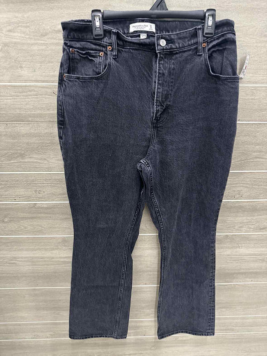 Abercrombie & Fitch Size 14 Black Womens Jeans