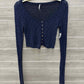 Free People Blue Womens Women Size XS Shirt