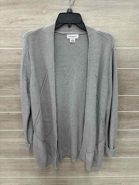 Liz Claiborne Size L Gray Womens Sweater