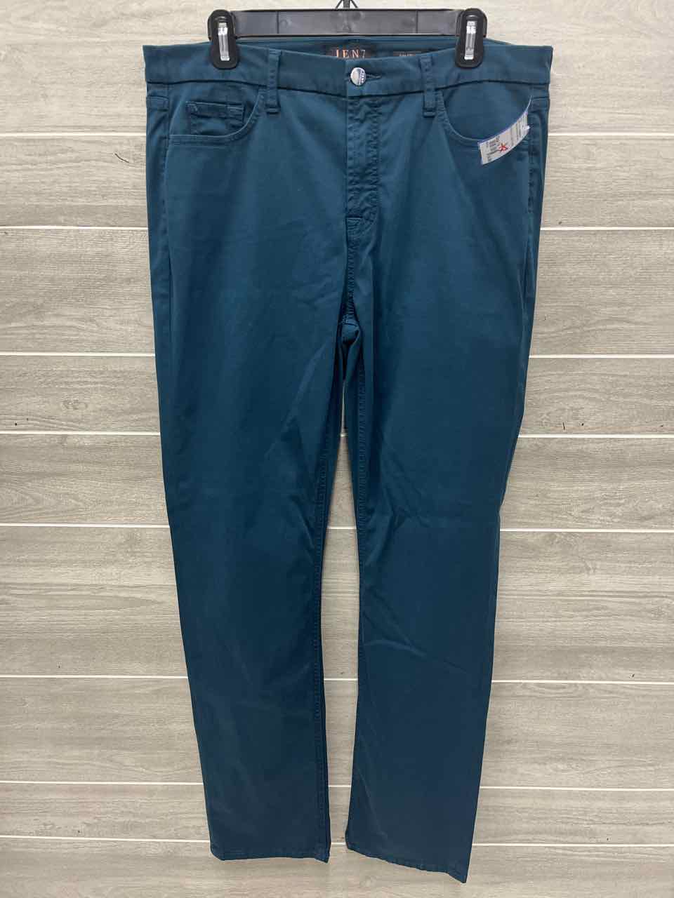 Jen7 - 7 for all Mankind Size 14 Teal Womens Pants